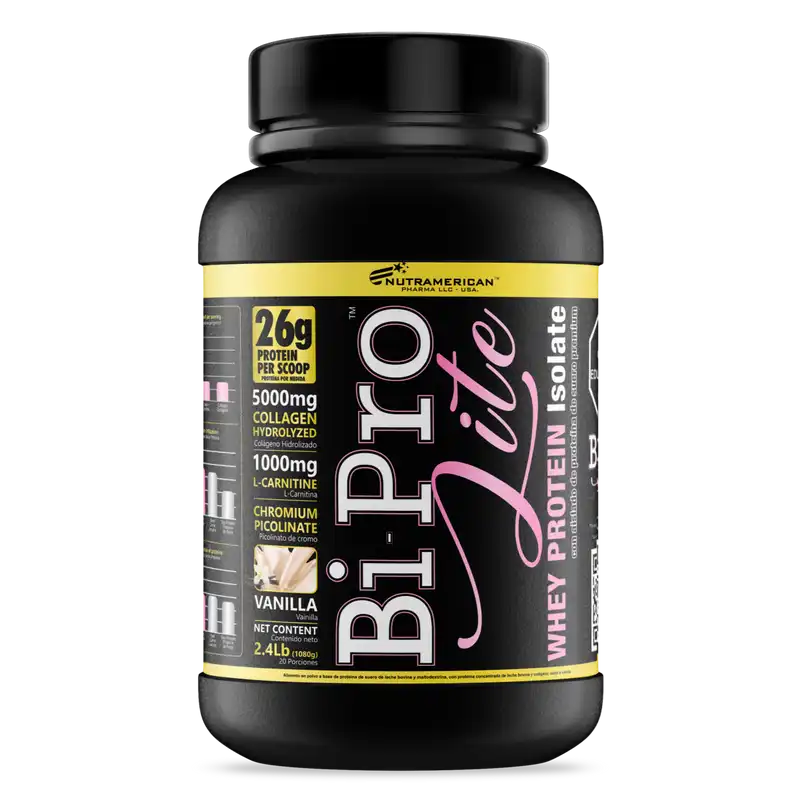 Bipro Lite - Proteína de suero de leche + Colágeno hidrolizado