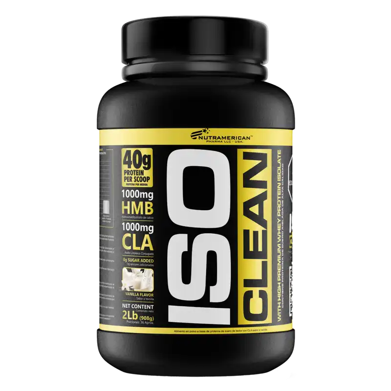 Isoclean - Proteína de suero de leche con Hmb
