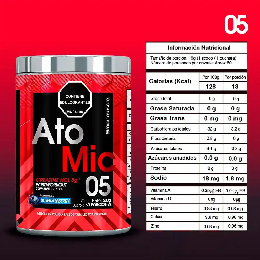 Creatina ATOMIC HCL