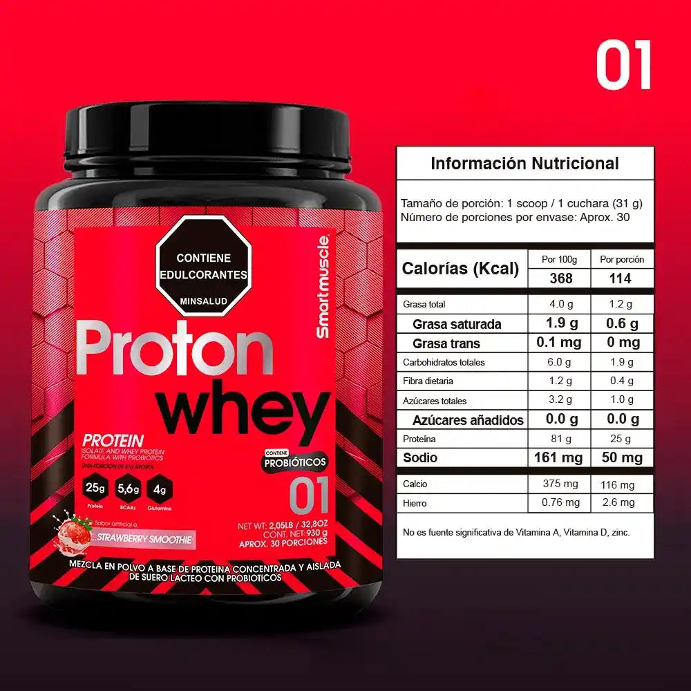 Pronton Whey - Proteína Whey con Probióticos